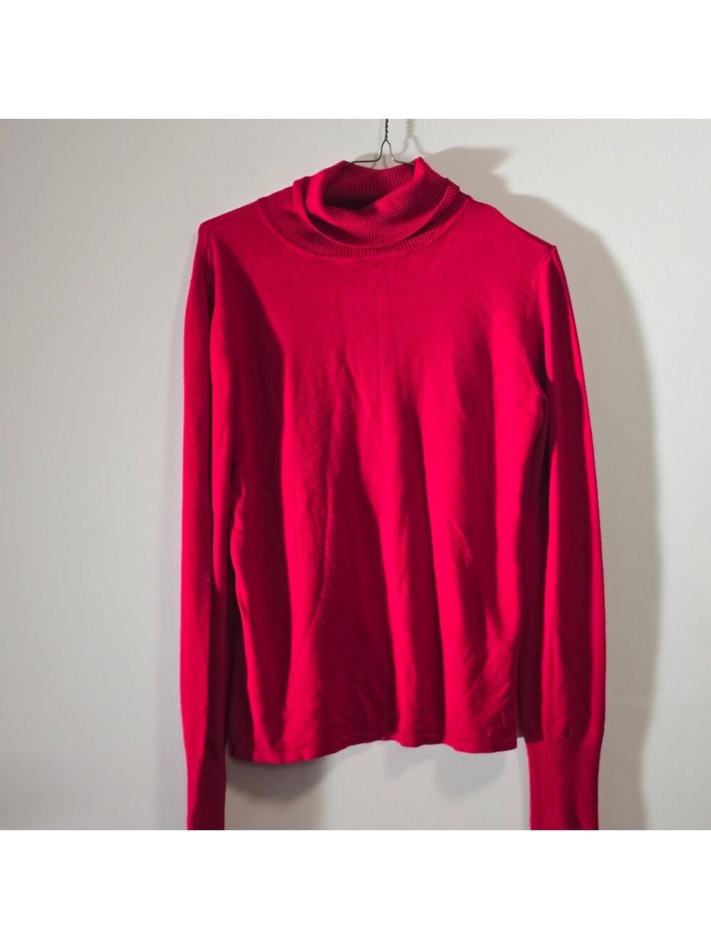 Danier Red Turtleneck Sweater